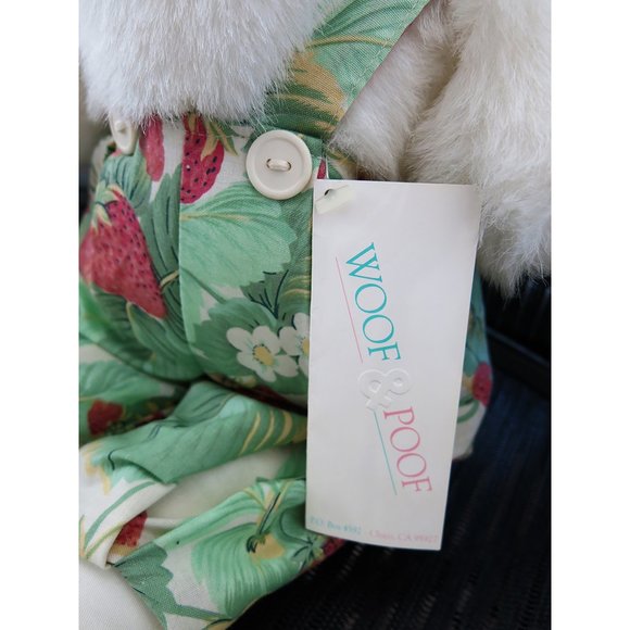 RARE NWT WOOF & POOF Handmade in California MUSICAL Bunny Rabbit HTF - Picture 4 of 12